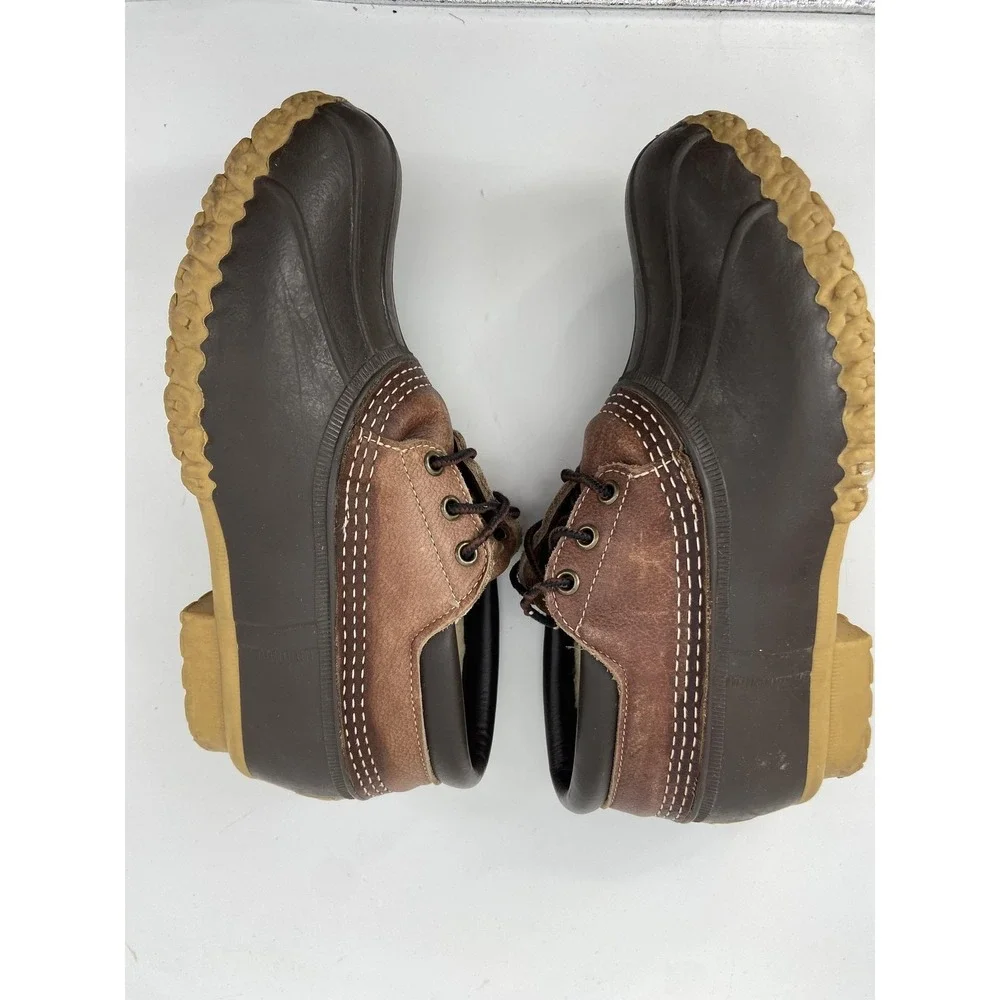 Vintage LL Bean Boots Womens‎ EM US 9 Shearling Lined Duck Snow Waterproof